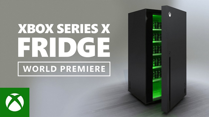 Miután először bemutatták az Xbox Series X külsejét, beindultak a mémek, hogy olyan, mint egy hűtőszekrény (Forrás: YouTube)