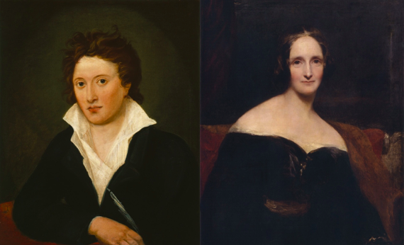 Percy Shelley és második felesége, Mary Shelley