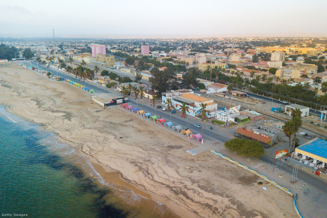 Miragens strand Angolában