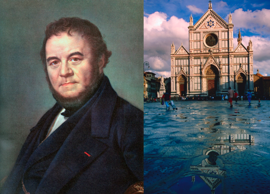 Stendhal a firenzei Santa Croce-templomban tapasztalta meg a szindrómát, amelyet később róla neveztek el