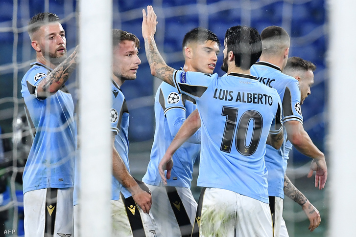 Római öröm: a Lazio ott lesz a BL legjobb 16 csapata között