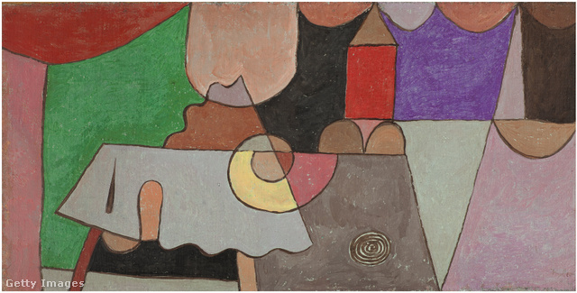 Paul Klee: A kastély sarka (1932).