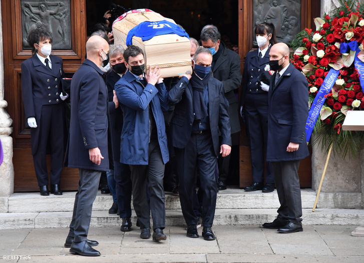 Paolo Rossi temetése Vicenzában 2020. december 12-én