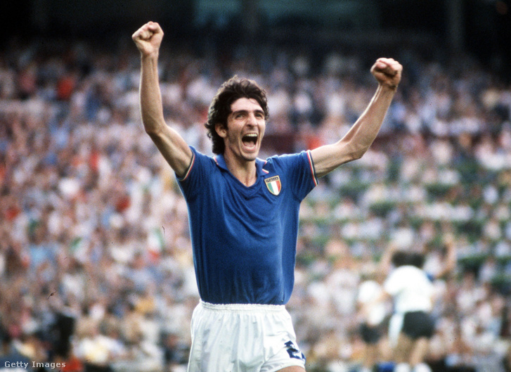 Paolo Rossi volt az 1982-es futball-vb hőse