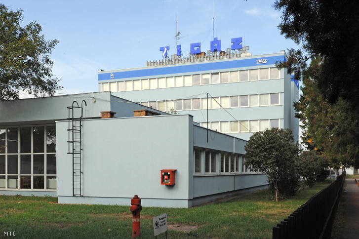A Tigáz Zrt. üzemigazgatóságának épülete Debrecenben a Híd utcán
