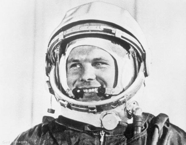 Jurij Gagarin, az első ember a világűrben.
