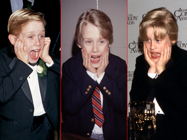 Macaulay Culkin annak idején folyton úgy pózolt, mint a Reszkessetek, betörők! plakátján