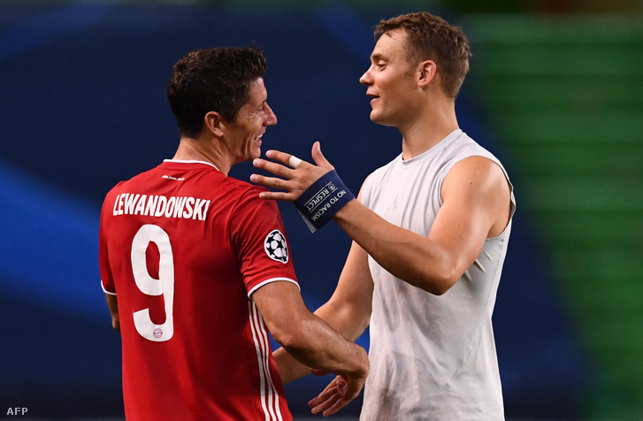 Robert Lewandowski és Manuel Neuer