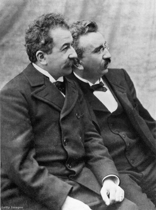 Auguste és Louis Lumière az 1920-as években.