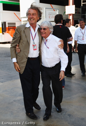 Luca di Montezemolo és Bernie Ecclestone