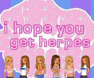 A késői glitter-gif korszak egyik terméke