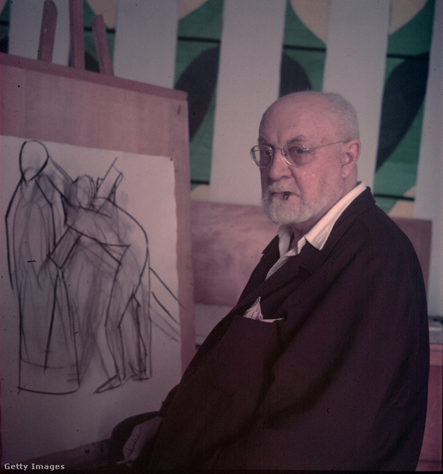 Henri Matisse nizzai műtermében.
