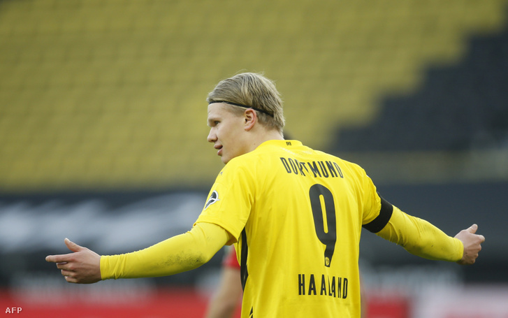 Haaland nélkül nem ment a Dortmundnak, de a hétvégén visszatérhet a norvég támadó