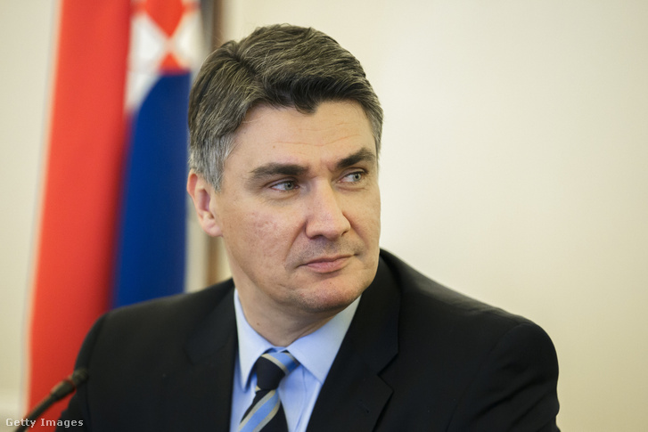 Zoran Milanović horvát államelnök