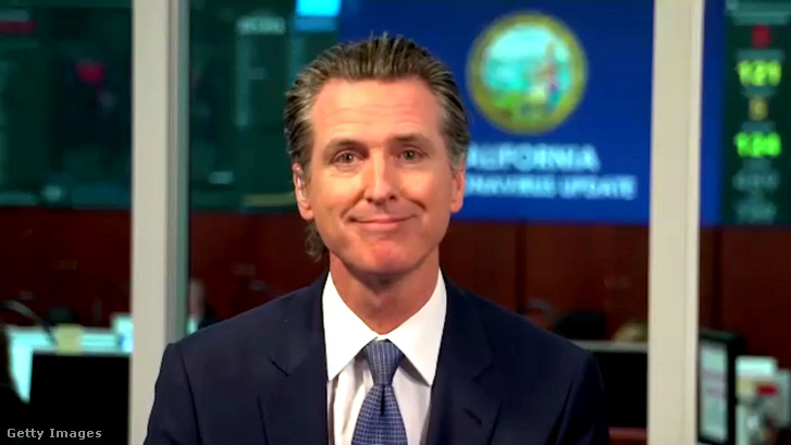 Gavin Newsom, Kalifornia állam kormányzója.