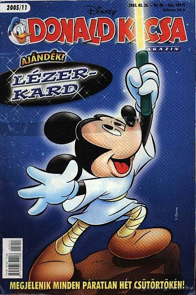 2005ben már tudta a Donald Kacsa magazin