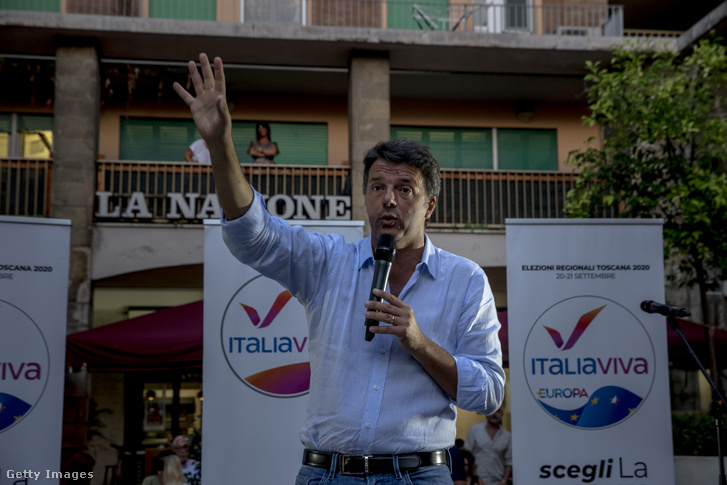 Matteo Renzi, az Italia Viva vezetője