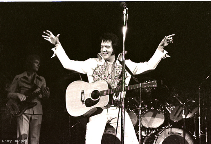 Elvis Presley 1977. április 27-én.