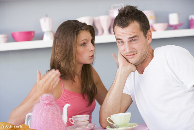 stockfresh 85537 a-young-couple-arguing-at-the-breakfast-table s