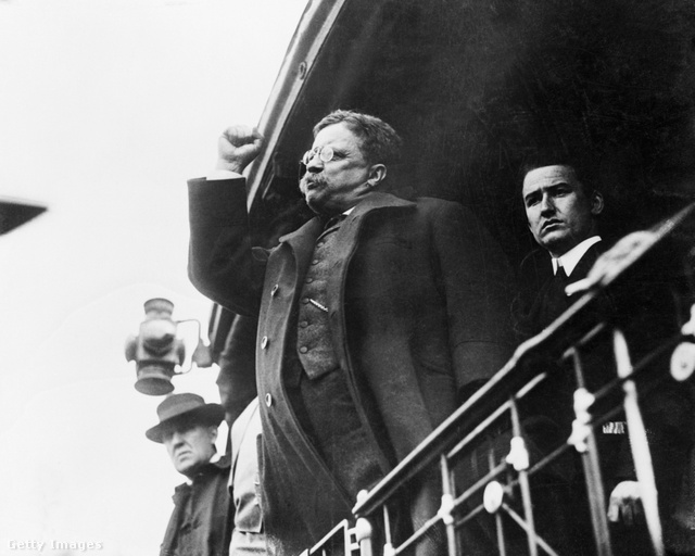 „Teddy” Rooseveltet a merénylet sem akadályozta.