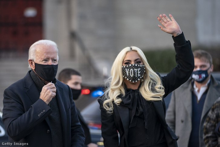 Joe Biden és Lady Gaga