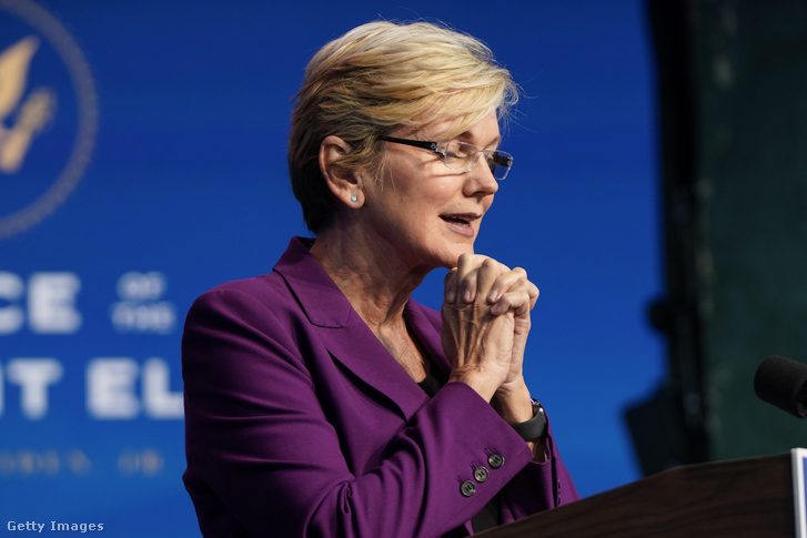 Jennifer Granholm amerikai energiaügyi miniszter.