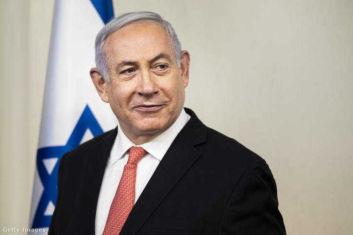 Benjamin Netanjahu izraeli miniszterelnök.