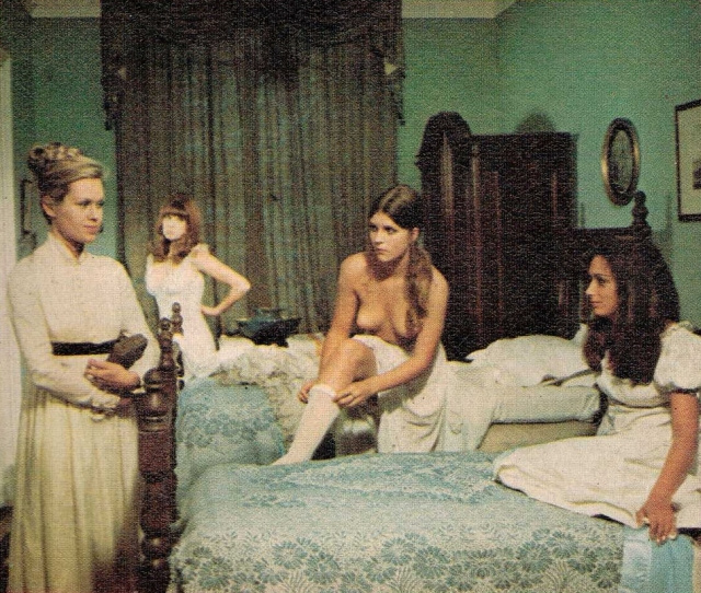 Suzanna Leigh, Erica Beale, Vivienne Chandler és Jackie Leapman az 1971-es Lust for a Vampire-ben