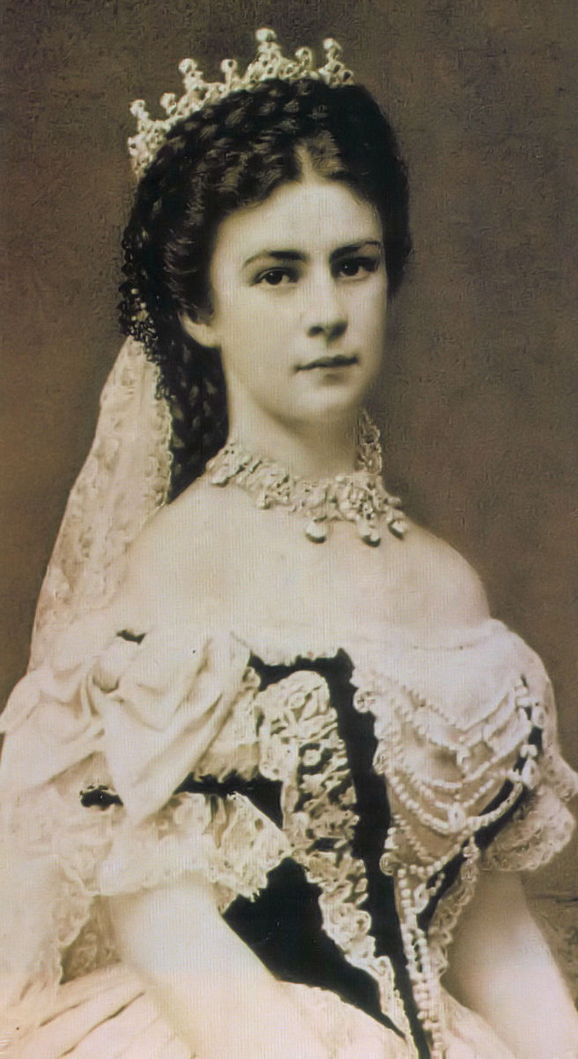 Erzsébet magyar királynévá koronázásakor