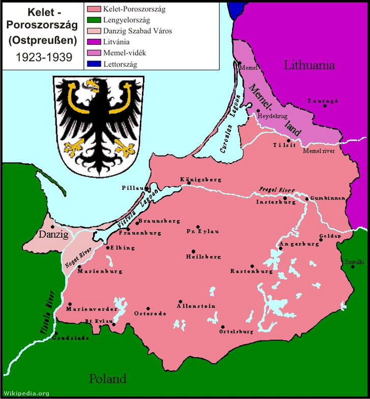 Ostpreußen hu 1923-1939