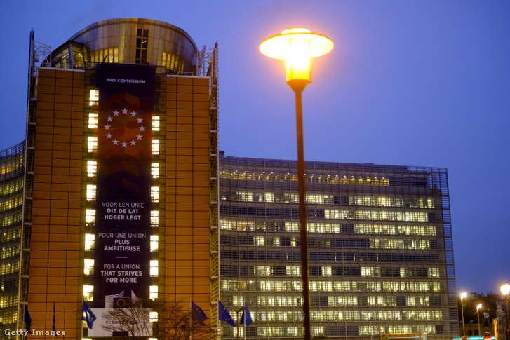 Az Európai Bizottság épülete Brüsszelben.