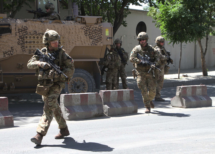 NATO-katonák Kabulban 2017 májusában