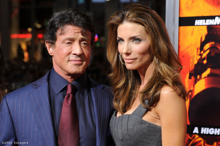 Sylvester Stallone és Jennifer Flavin