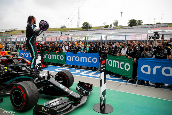 A 2020-as viadalt Lewis Hamilton nyerte a Hungaroringen