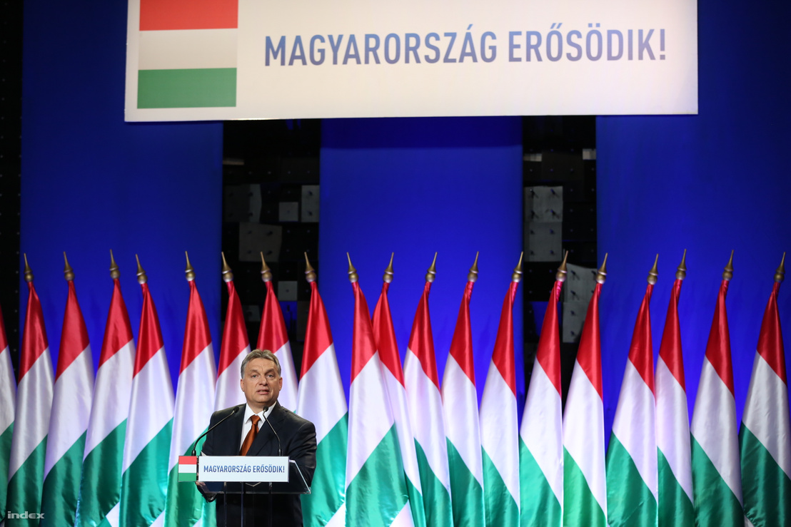 Orbán Viktor a 2015-ös évértékelőn