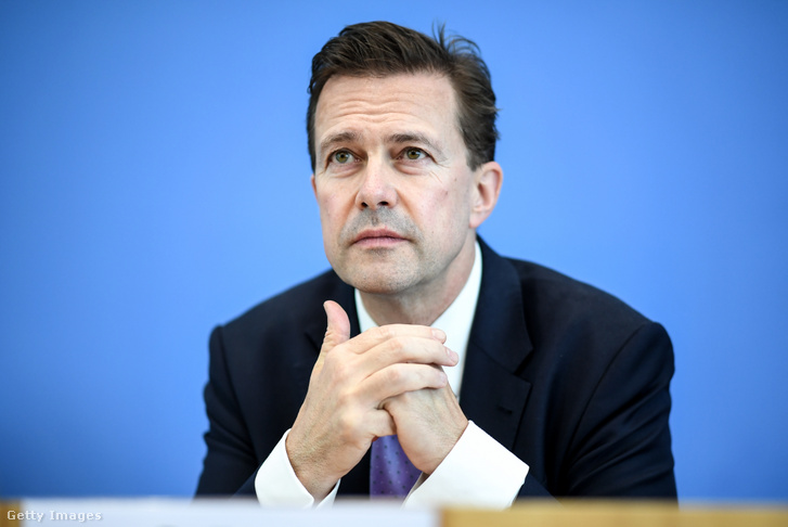Steffen Seibert német kormányszóvivő.