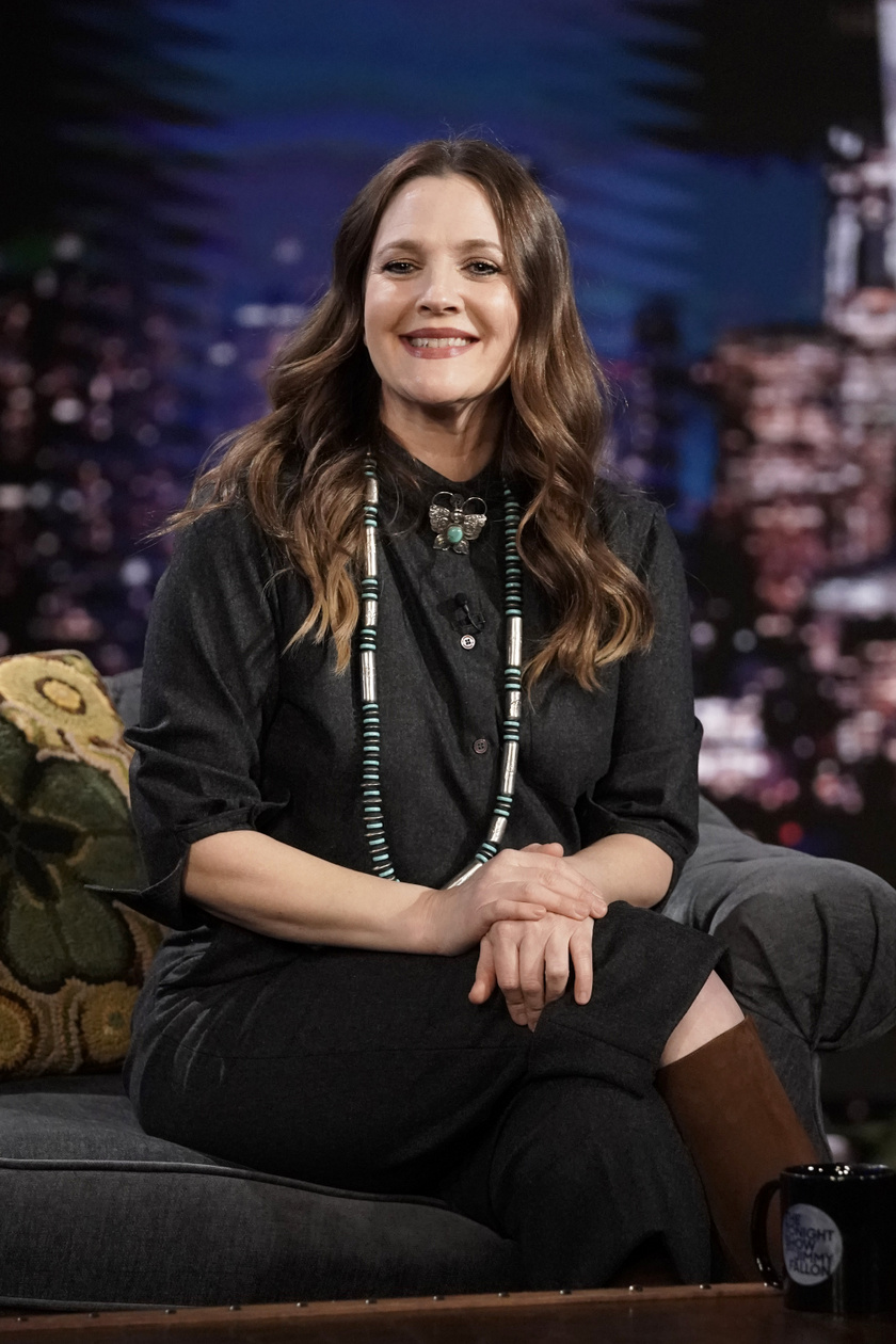 Drew Barrymore 2021 februárjában.