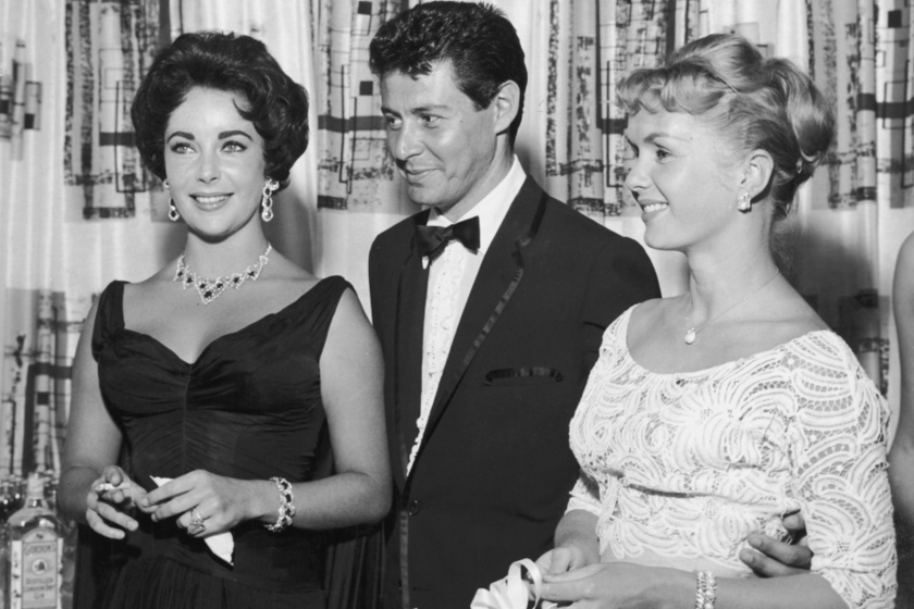 Elizabeth Taylor, Eddie Fisher és Debbie Reynolds 1958-ban.