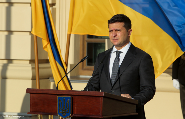 Volodomir Zelenszkij, ukrán elnök