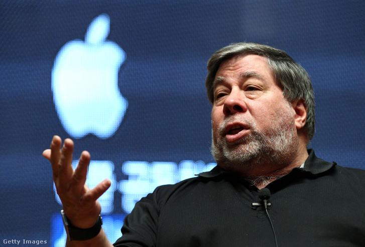Steve Wozniak, az Apple társalapítója beszél 2012. május 31-én