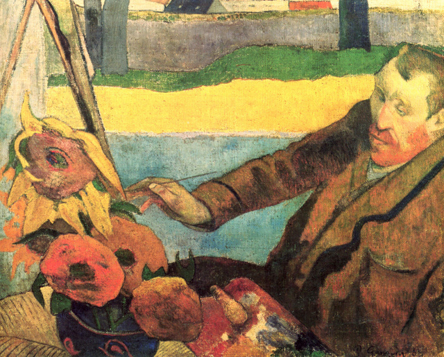 Gauguin portréja barátjáról, Van Goghról