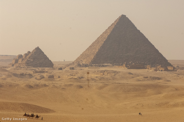 A sírrablók nem kímélték a piramist.