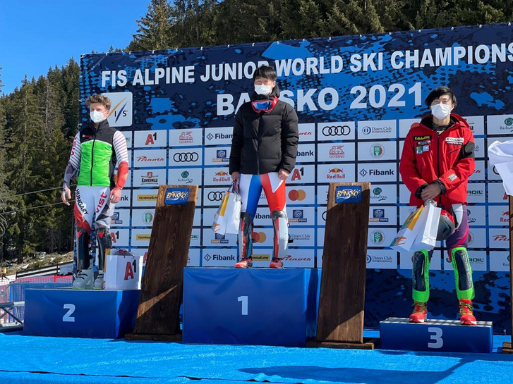 Úry Bálint 2. lett az alpesi sí világbajnokság U18-as mezőnyében