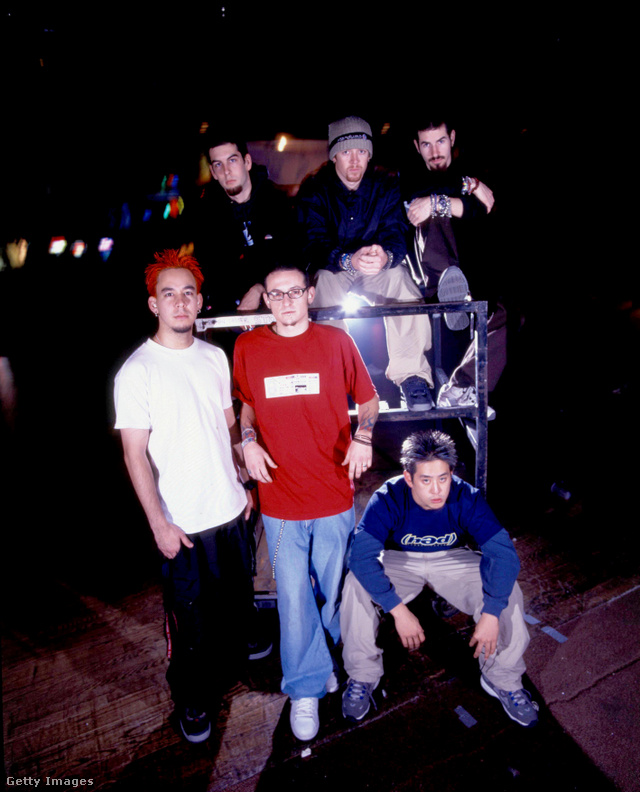 Az ezredforduló sikerzenekara: a Linkin Park tagjai 2000-ben.