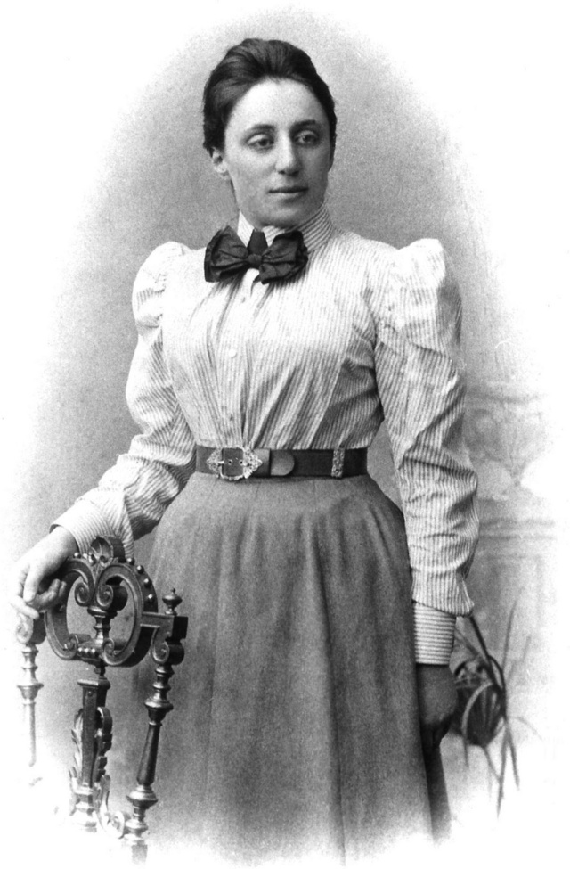 A fiatal Emmy Noether portréja