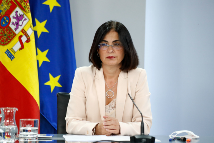Carolina Darias spanyol egészségügyi miniszter