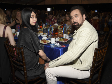Fotók Nicolas Cage esküvőjéről: a menyasszony feketében volt
