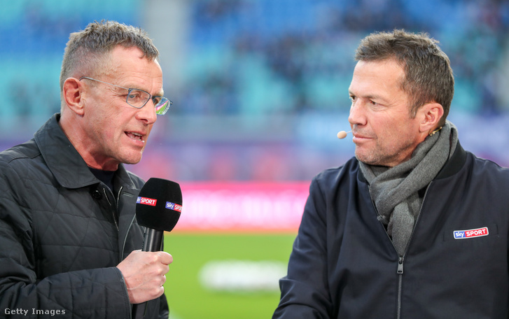 Ralf Rangnick és Lothar Matthäus