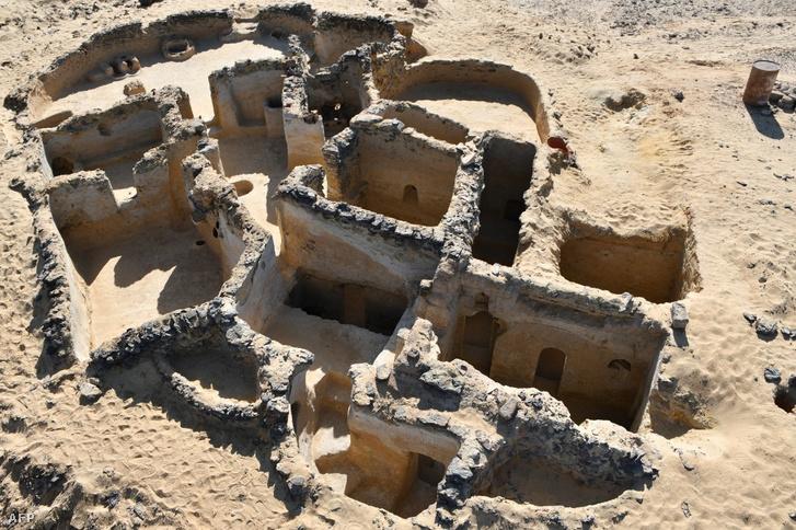 A Baharíja oázisban feltárt romok