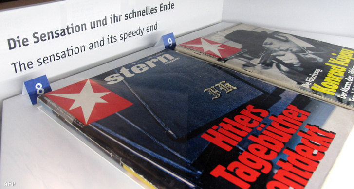 Hitler naplója a Stern címlapján